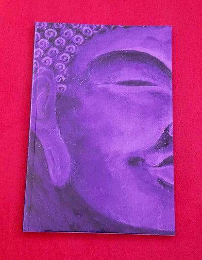 Purple Buddha Lined Journal